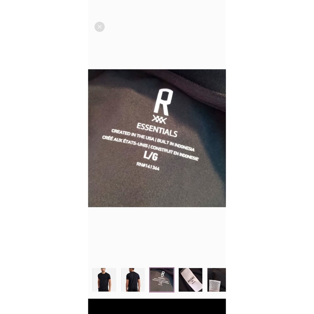 Rhone‎ Essentials Training Tee Stretch Lightweigh… - image 8